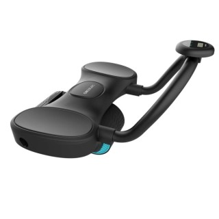 Cecotec Drumfit AB Fit Pro Rueda Abdominal con Rebote Automatico - Pantalla LCD con Temporizador - Esterilla y Soporte - Soporta