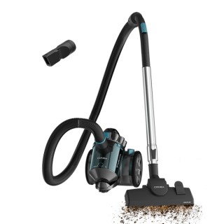 Cecotec Conga Rockstar Cyclonic X-treme Aspiradora de Trineo sin Bolsa - Potencia 800W - Deposito de 2L - Incluye Accesorios - R