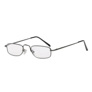 Hama Gafas de Lectura de +2.0 Dioptrias - Montura Metalica - Unisex - Color Plata