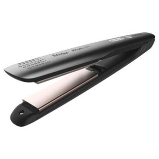 Cecotec 890 Titanium Plancha de Pelo - Placas de Titanio - Temperatura Ajustable 140-200º - Apagado Automático - Cable de 3m - P