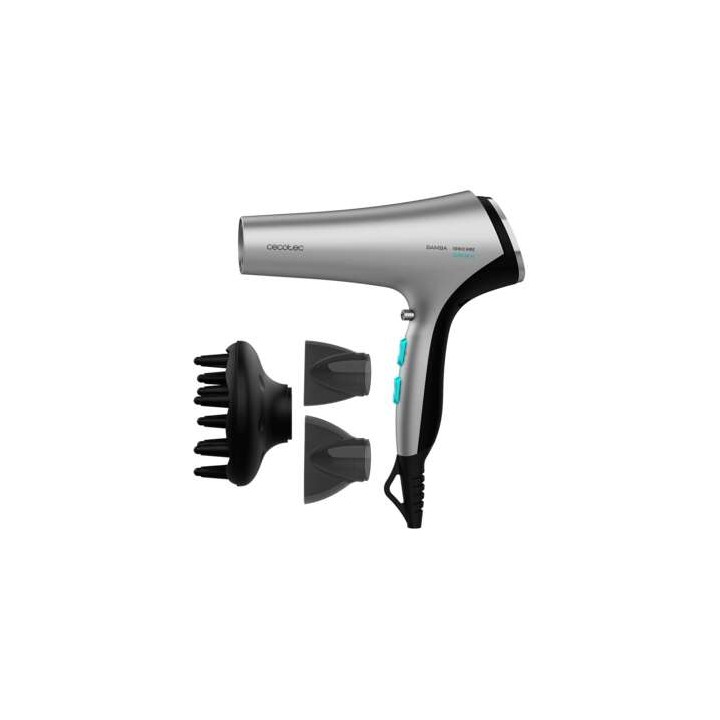 Cecotec Bamba IoniCare 5320 Flashlook Black Secador de Pelo 2200W AC - Ion Real - Funcion Aire Frio - 3 Temperaturas - 2 Velocid