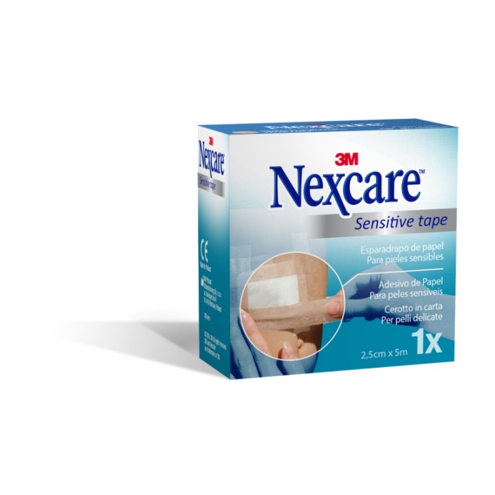 Nexcare Sensitive Esparadrapo - 25mm x 5m - Color Piel