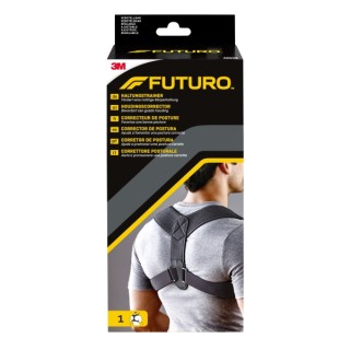 Futuro Corrector de Postura - Ajustable (71.1 - 121.9cm) - Transpirable - Color Negro