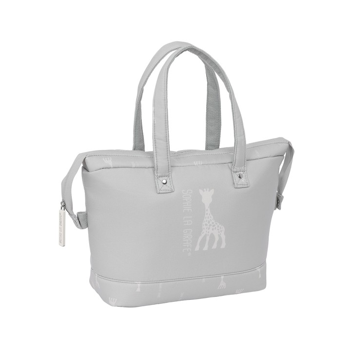 Safta Sophie la Girafe Mum Bolso de 8.26L - Compartimento con Cremallera - Bolsillo Frontal - Interior Forrado - Asas de Mano -