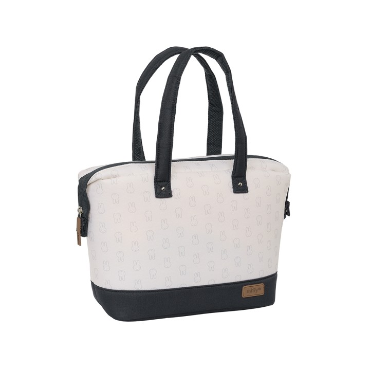 Safta Miffy Mum Moon Bolso de 8.26L - Compartimento con Cremallera - Interior Forrado - Asas de Mano - Espacio Amplio - Facil de