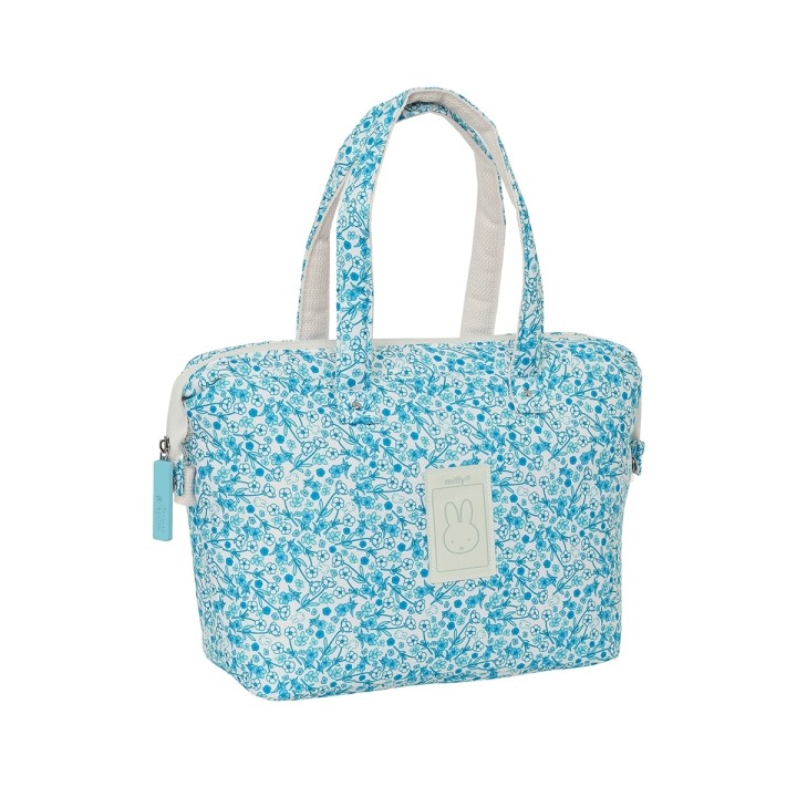 Safta Miffy Mum Garden Bolso de 8.26L - Compartimento con Cremallera - Bolsillo Frontal - Interior Forrado - Asas de Mano - 270x