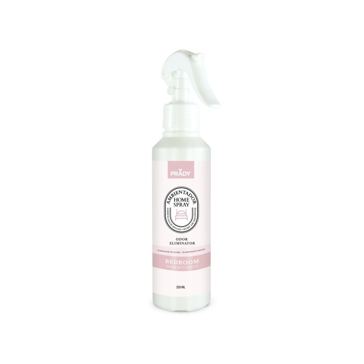 Prady Ambientador Home Spray Neutralizador de Olores Para Dormitorio - Frasco de 220 ml - Spray Pulverizador