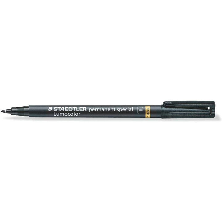Staedtler Lumocolor Permanent 319 Rotulador Permanente de Punta Fina - Trazo 0.6mm - Para Aplicaciones Especiales - Secado Rapi