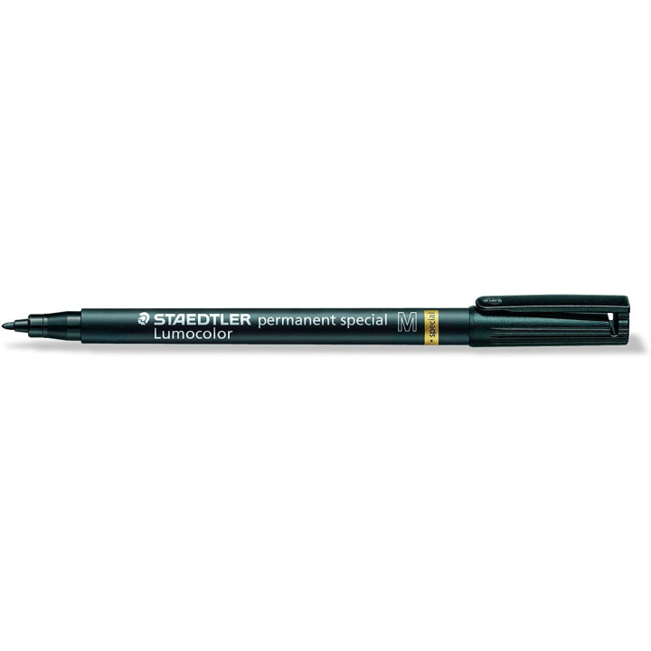 Staedtler Lumocolor Permanent Special 319 Rotulador Permanente - Punta de 1mm Aprox - Secado Rapido - Resistente a la Luminosid