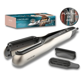 Cecotec RitualCare Air Lisse 2in1 Aluminum Secador Plancha de Pelo con Aire - Concentrador - Cepillo - Velocidad 106000rpm - Rev