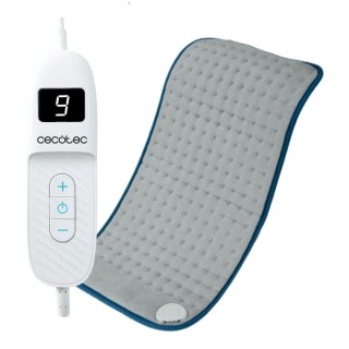 Cecotec HeatConfort 6000 ThermalPad Manta Electrica - Potencia de 100W - 9 Niveles de Temperatura - Controlador LCD - Temporizad