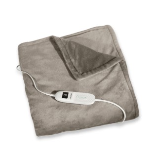 Cecotec HeatConfort ThermalBlanket Frannel Manta Electrica - 160W - 9 Niveles de Temperatura - Autoapagado - Forro Polar - Contr