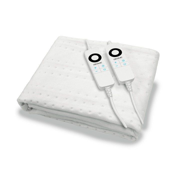 Cecotec HeatConfort ThermalUnder Double Manta Electrica - 200W - 6 Niveles de Temperatura - Apagado Automatico - Control LED - L