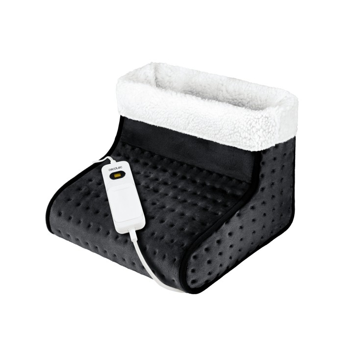 Cecotec HeatConfort FoorWarmer Calentador de Pies - Potencia de 100W - Calentamiento Ajustable - Nucleo Suave y Transpirable - C