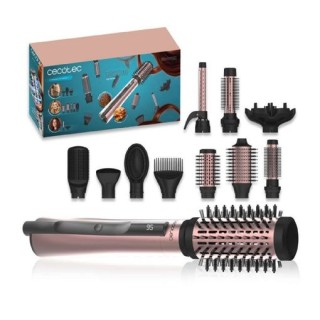 Cecotec CeramicCare 10in1 AirBrush Cepillo de Aire Multifuncion - 1200W - Revestimiento Ceramico - Tecnologia Ionica - Pantalla