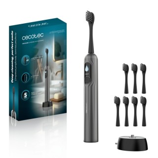 Cecotec ToothCare UltraSonic PlatiniumSwing Cepillo de Dientes Sonico - Velocidad 50.000rpm - 5 Modos - Carga Inalambrica - Cabe