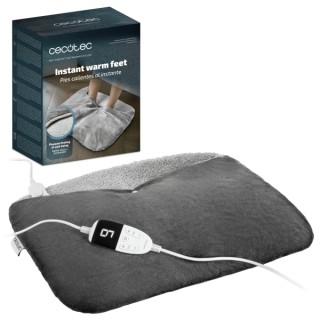 Cecotec HeatConfort FootWarmer Deluxe Calientapies Electrico - 2 Compartimentos Ajustables - Base Antideslizante - 6 Niveles de
