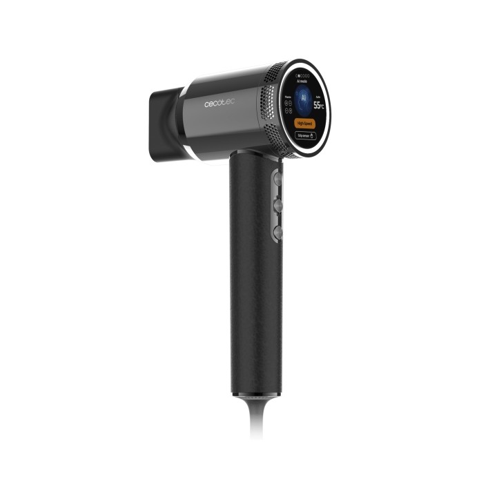 Cecotec DryGlam Waves i-Sensor Pro Secador de Pelo con Infrarrojos - 1600W - Sensor de Distancia - Plasma - Incluye Accesorios -