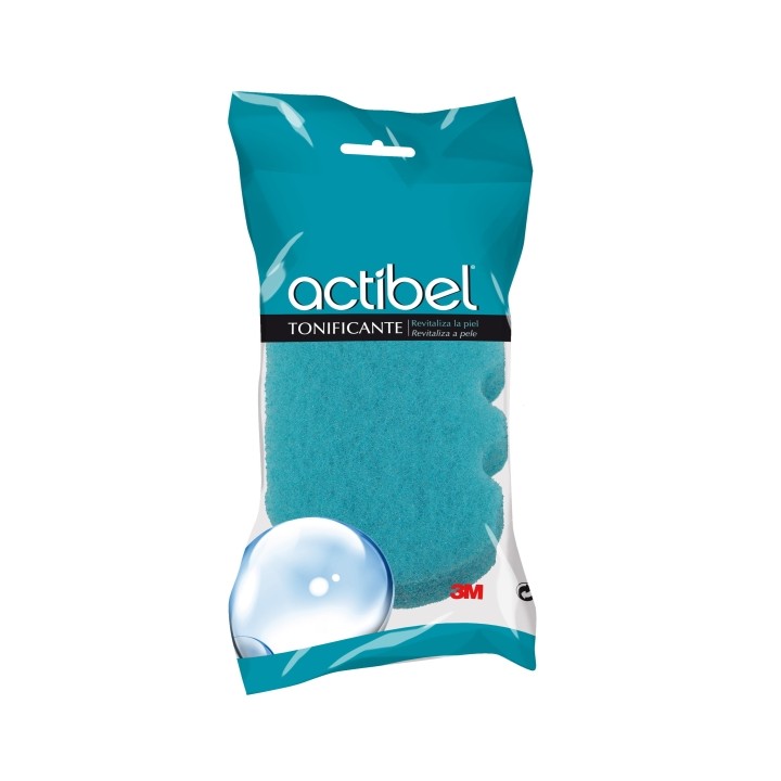 Actibel Tonificante Esponja Corporal - Ergonomica - Color Azul