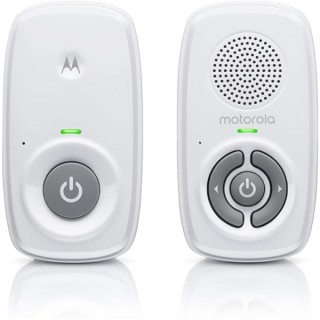Motorola Nursery AM21 Vigilabebes de Audio - Alcance hasta 300m en Exterior y 50m en Interior - Conexion DECT - Color Blanco