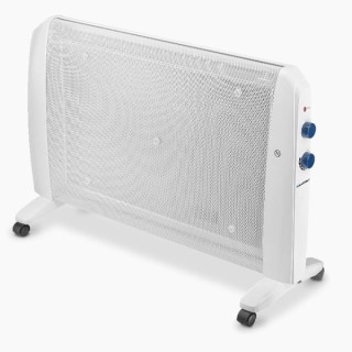 Blaupunkt Radiador de Mica - Potencia 2000W - Termostato Regulable - Interruptor Antivuelco - Asa Lateral - Indicador Luminoso -