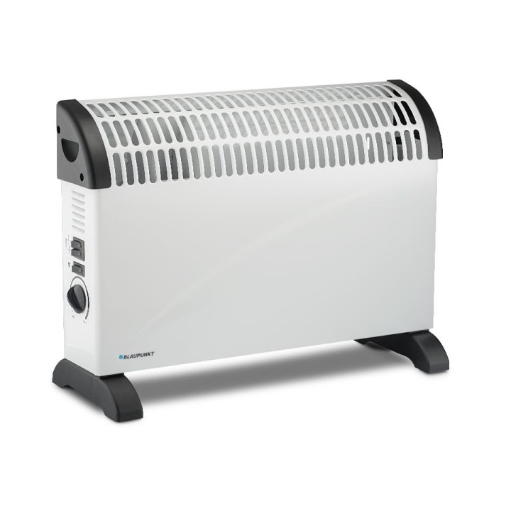 Blaupunkt Radiador Convector - Potencia 2000W - Termostato Regulable - Ventilador Turbo Independiente - Asas Integradas - 53.5x1