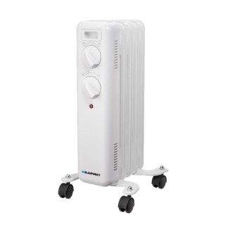 Blaupunkt Radiador de Aceite - Potencia 1000W - Termostato Regulable - Ruedas - Asa de Transporte - Indicador Luminoso - Color B