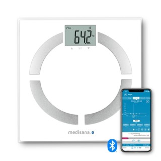 Medisana BS444 Bascula de Analisis Corporal con Bluetooth - Medicion de Peso