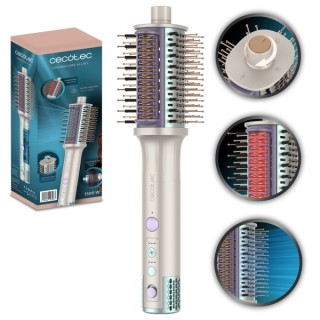 Cecotec CeramicCare Allin1 Cepillo de Aire - 1500W - Placas Calefactoras - Multifuncion - Revestimiento Ceramico - Generador de