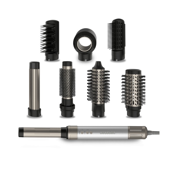 Cecotec Bamba CeramicCare AirGlam Moldeador de Aire Profesional - Potencia de 1400W - Tres Modos de Secado - Funcion de Aire Fri