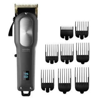 Cecotec Bamba PrecisionCare Proclipper Titanium Go Cortapelos Inalambrico - Cuchillas de Titanio - 2000mAh - Autonomia 2h - Uso