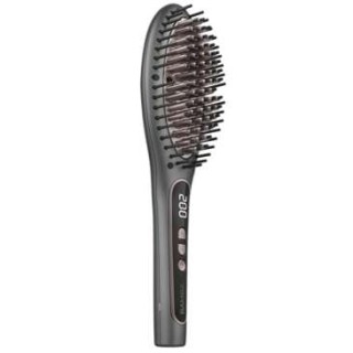 Cecotec Bamba InstantCare 1100 Smooth Brush Cepillo Alisador Ionico - Revestimiento de Ceramica y Extracto de Aguacate - 9 Ajust