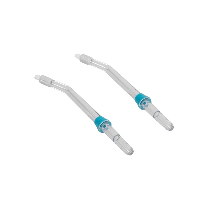 Cecotec Pack de Boquillas de Otodoncia para Irrigador Bamba ToothCare 1200 Jet Pro - Formas Surtidas - Color Blanco