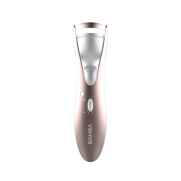 Cecotec Bamba FaceCare i-Lash Curler Rizador Electrico - Calentamiento Rapido - Almohadilla de Silicona - Sensor de Temperatura