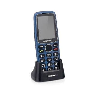 Daewoo Telefono Movil para Mayores - Pantalla 2.4" - Teclas Grandes Retroiluminadas - Bateria 1.400mAh - Boton SOS Trasero - Dua