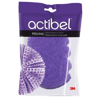 Actibel Esponja Corporal de Peeling - Exfoliante - Color Lavanda