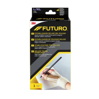 Futuro Deluxe Estabilizador del Pulgar - Talla L/XL (17.8 - 22.9cm) - Transpirable - Color Beige