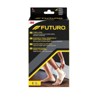 Futuro Tobillera - Talla L (22.9 - 25.4cm) - Transpirable - Color Beige
