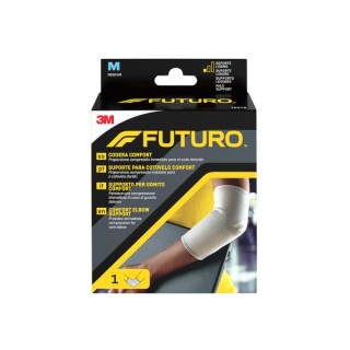Futuro Comfort Codera - Talla M (25.4 - 27.9cm) - Transpirable - Elastico - Anatomico - Color Gris