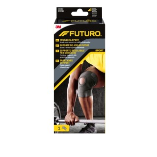Futuro Sport Rodillera - Ajustable (33 - 44.4cm) - Color Negro