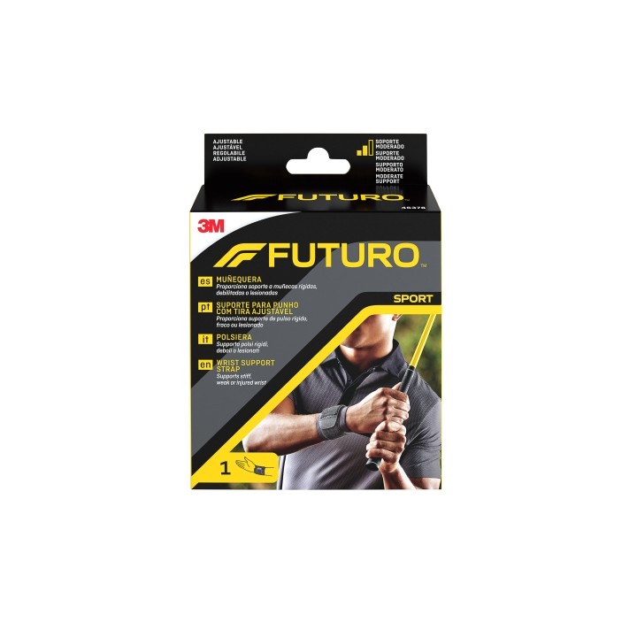 Futuro Soporte para Mano - Ajustable (14 - 24.1cm) - Color Negro
