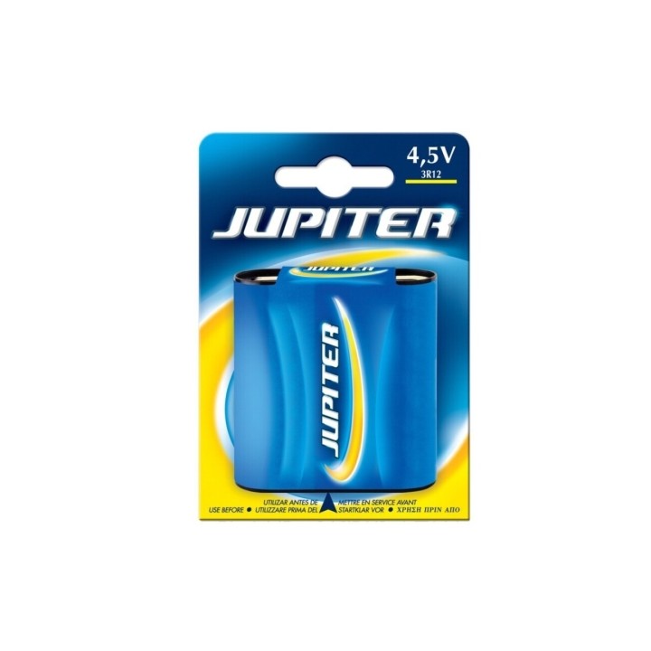 Jupiter Pack de 1 Pila Salina 3R12 - Pila Salina para Aparatos de Bajo Consumo