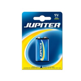 Jupiter Pack de 1 Pila Salina 6F22 - Pila Salina para Aparatos de Bajo Consumo
