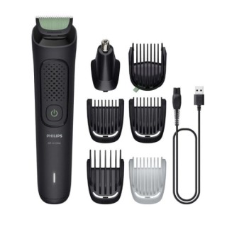Philips Recortadora 7 en 1 Inalambrica - Mantenimiento sin Aceite - Cuchillas Autoafilables - Incluye Accesorios - Recargable -