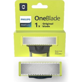Philips OneBlade QP210/51 Cuchilla de Repuesto Original - Compatible con Todos los Mangos OneBlade y OneBlade Pro - Resistente a
