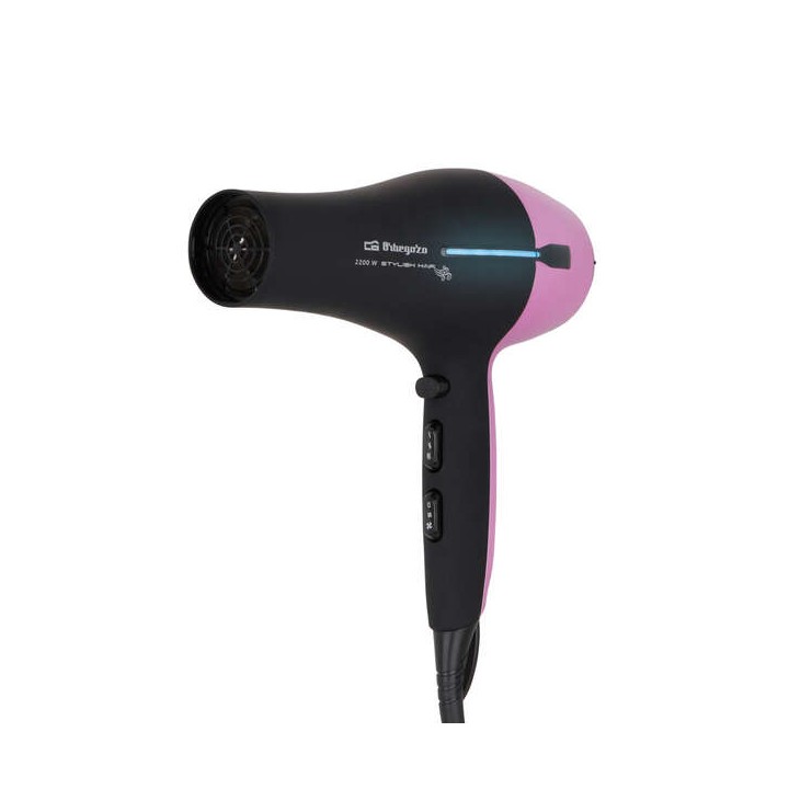 Orbegozo SE 2320 Secador de Pelo Profesional - Tecnologia Avanzada para un Secado Perfecto - 3 Niveles de Temperatura y 2 Veloci