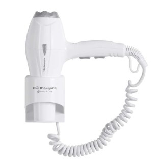 Orbegozo SEH 1800 Secador de Pelo Profesional - Potente Motor AC - 2 Velocidades y 3 Temperaturas - Base para Colgar - Filtro Ex