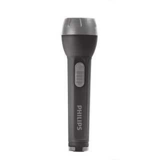 Philips Linterna LED - 22 Lumenes - Alimentacion a Pilas - Color Negro y Gris