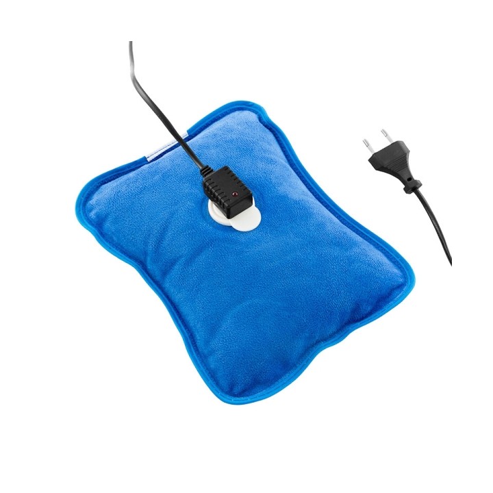 Innovagoods Bolsa de Agua Caliente Electrica - Potencia 600W - Duracion hasta 2h - Recargable - Temperatura hasta 75ºC - 18x23x4