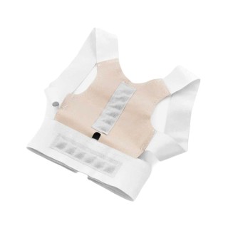 Innovagoods Corrector de Postura - Facil Limpieza - Magnetico - Unisex - Talla Unica - Cierre con Velcro - 95-110cm - Color Beig